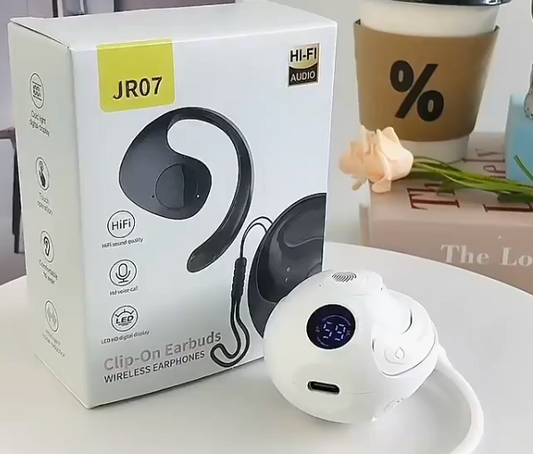 JR07 Wireless Earphone TWS Ear Hook